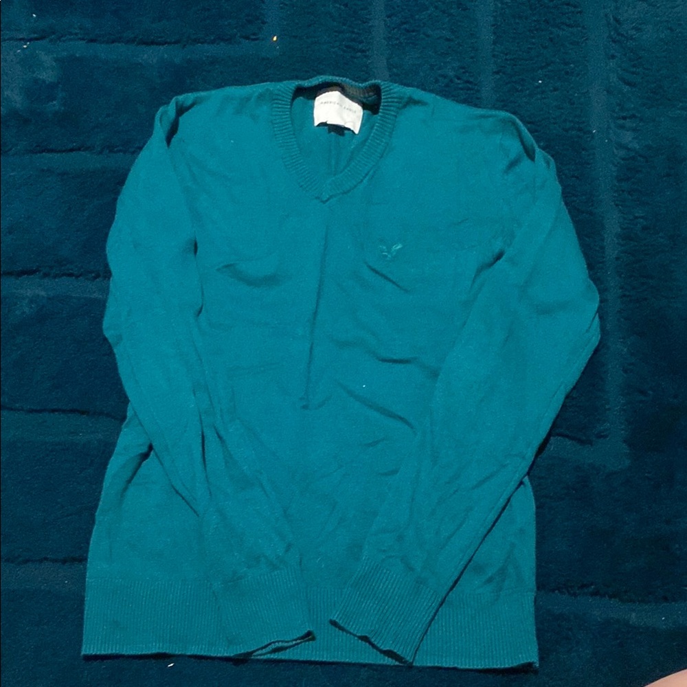 Men's Teal Sweater